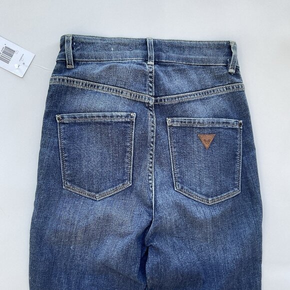 Guess Women’s Super High Rise Skinny Jeans Blue Size 24 - Picture 10 of 13